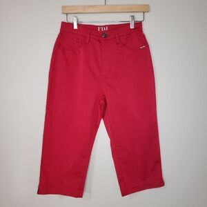 2/$25 French Dressing Red Size 4 Capri Pants